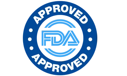 Sugar Harmony FDA Approved Facility Badge
